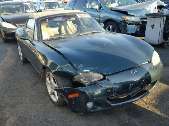 JM1NB353510201091 - 2001 MAZDA MX-5 MIATA GREEN photo 1