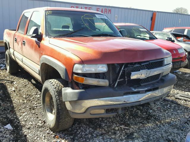 1GCHK23G61F131112 - 2001 CHEVROLET SILVERADO ORANGE photo 1