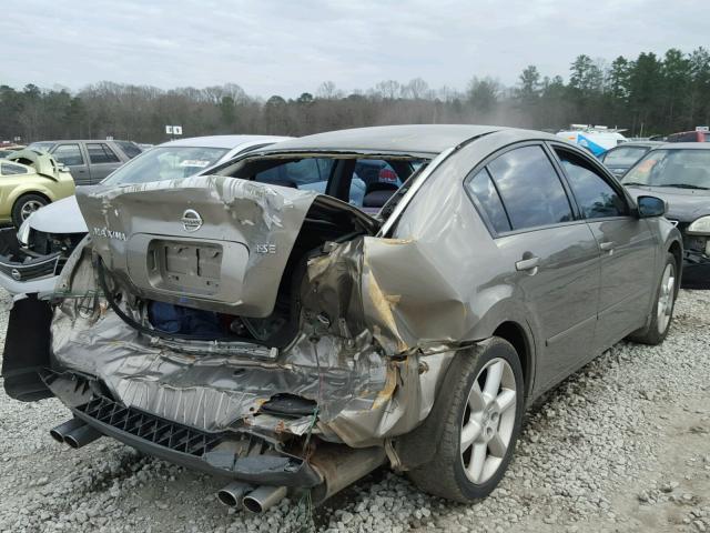 1N4BA41E94C820904 - 2004 NISSAN MAXIMA SE GOLD photo 4