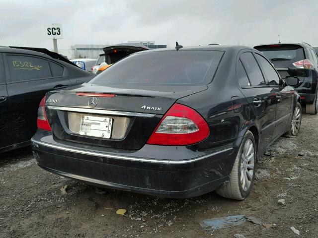 WDBUF92X68B338015 - 2008 MERCEDES-BENZ E 300 4MAT GRAY photo 4