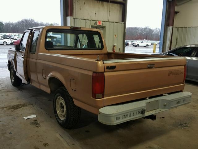 1FTEX15YXRKA38231 - 1994 FORD F150 TAN photo 3