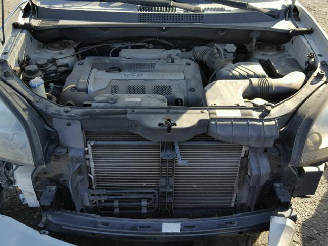 KM8JM12BX5U211554 - 2005 HYUNDAI TUCSON GL SILVER photo 7