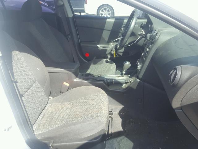 1G2ZJ57B694271308 - 2009 PONTIAC G6 WHITE photo 5