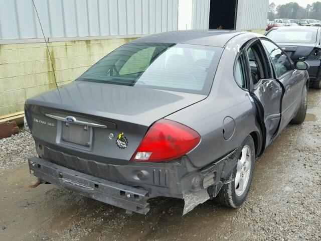 1FAHP55U03G180153 - 2003 FORD TAURUS SES GRAY photo 4