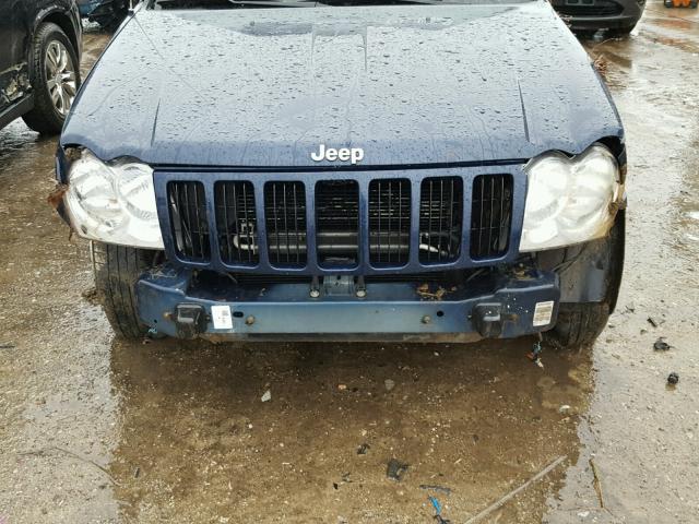 1J4HR48N85C514663 - 2005 JEEP GRAND CHER BLUE photo 7