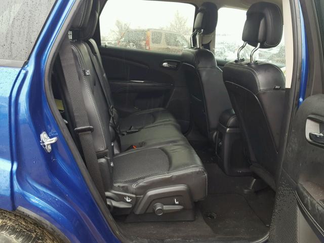 3C4PDCGG2FT682544 - 2015 DODGE JOURNEY CR BLUE photo 6