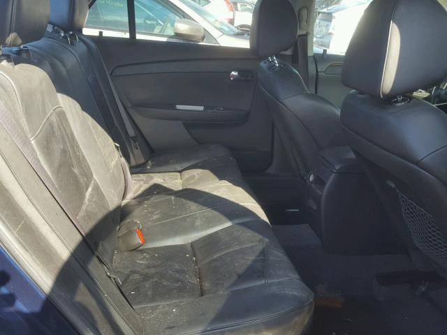 1G1ZE5E71AF175666 - 2010 CHEVROLET MALIBU LTZ Көк фото 6