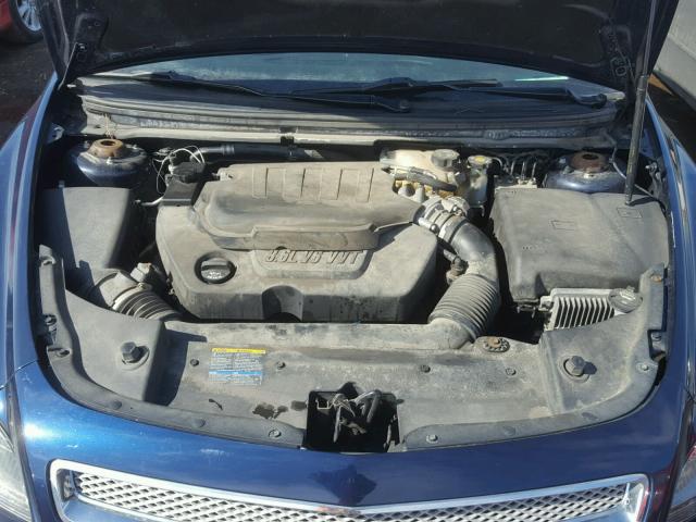 1G1ZE5E71AF175666 - 2010 CHEVROLET MALIBU LTZ Көк фото 7