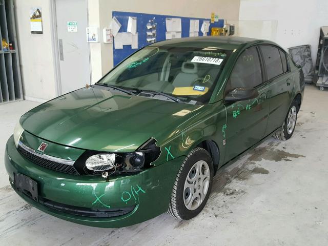 1G8AJ52F34Z191215 - 2004 SATURN ION LEVEL GREEN photo 2