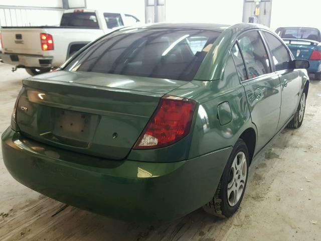 1G8AJ52F34Z191215 - 2004 SATURN ION LEVEL GREEN photo 4