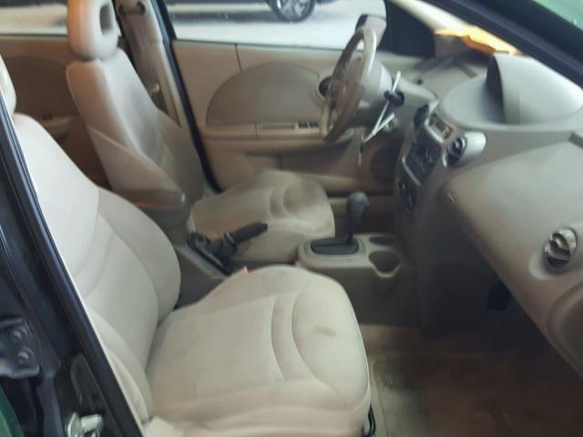 1G8AJ52F34Z191215 - 2004 SATURN ION LEVEL GREEN photo 5