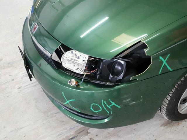 1G8AJ52F34Z191215 - 2004 SATURN ION LEVEL GREEN photo 9