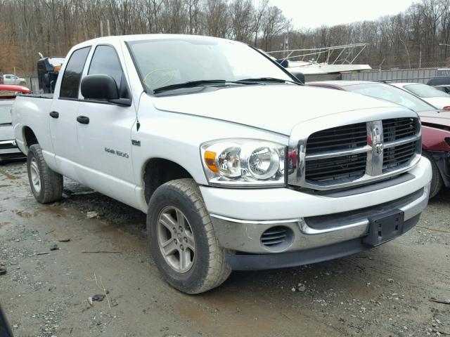 1D7HU18217S239886 - 2007 DODGE RAM 1500 S WHITE photo 1