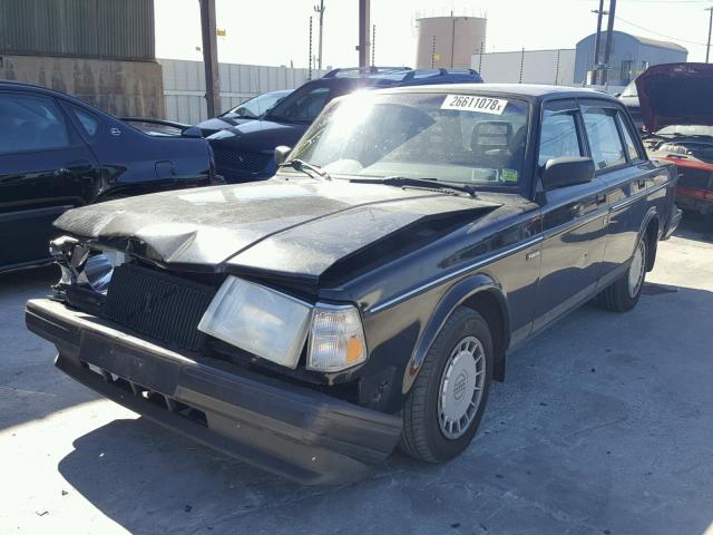 YV1AS8801P1483157 - 1993 VOLVO 240 BLACK photo 2