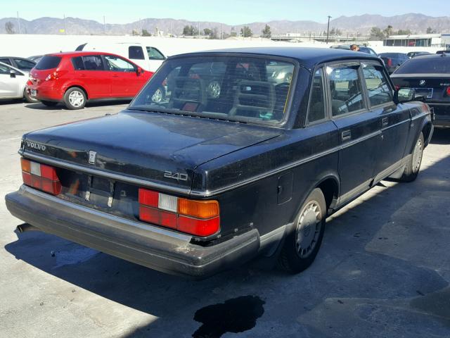 YV1AS8801P1483157 - 1993 VOLVO 240 BLACK photo 4