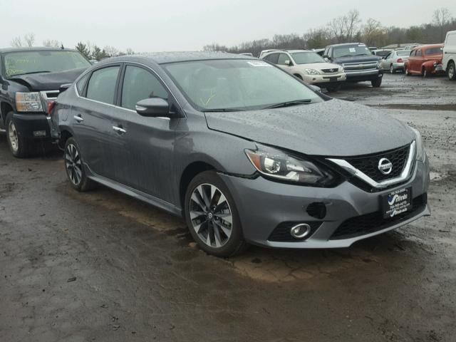 3N1AB7AP8HY398985 - 2017 NISSAN SENTRA S GRAY photo 1