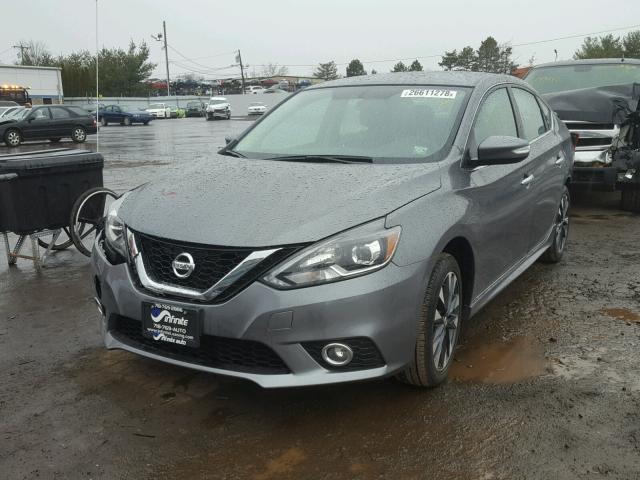 3N1AB7AP8HY398985 - 2017 NISSAN SENTRA S GRAY photo 2