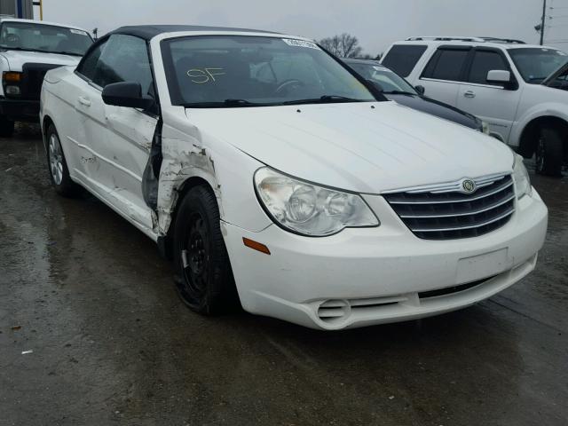 1C3LC45B79N520609 - 2009 CHRYSLER SEBRING LX WHITE photo 1