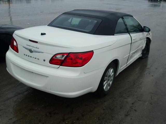 1C3LC45B79N520609 - 2009 CHRYSLER SEBRING LX WHITE photo 4