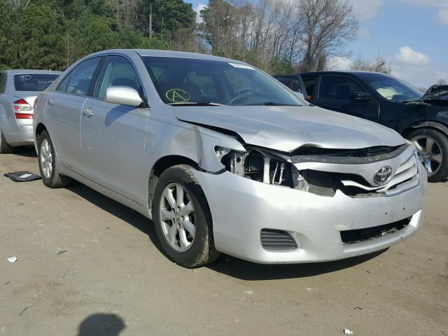 4T1BF3EK8BU215409 - 2011 TOYOTA CAMRY BASE SILVER photo 1