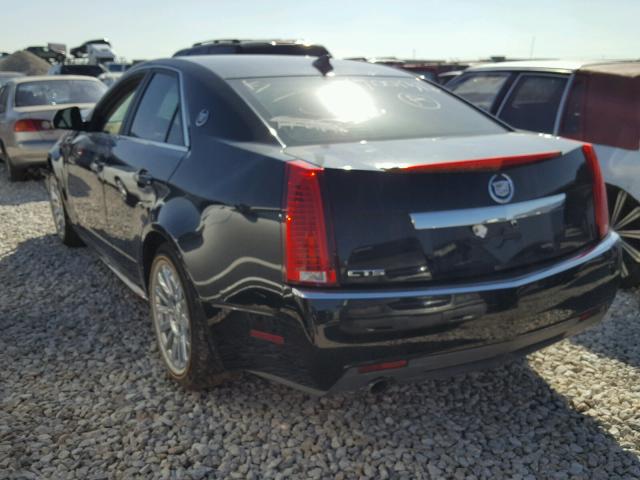 1G6DA5E58C0139266 - 2012 CADILLAC CTS BLACK photo 3