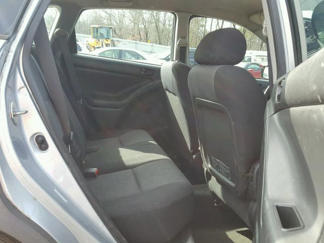 5Y2SL65837Z429155 - 2007 PONTIAC VIBE SILVER photo 6