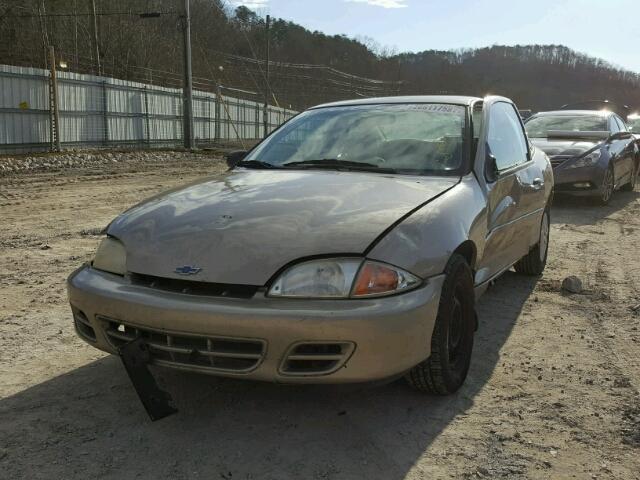 1G1JC124027181931 - 2002 CHEVROLET CAVALIER GOLD photo 2