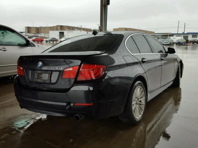 WBAFR7C5XDC829322 - 2013 BMW 535 I BLACK photo 4