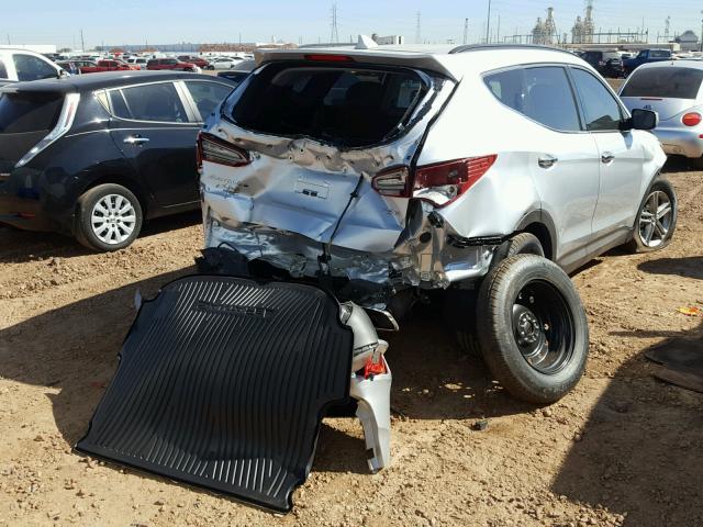 5XYZU3LB4JG503536 - 2018 HYUNDAI SANTA FE S SILVER photo 4