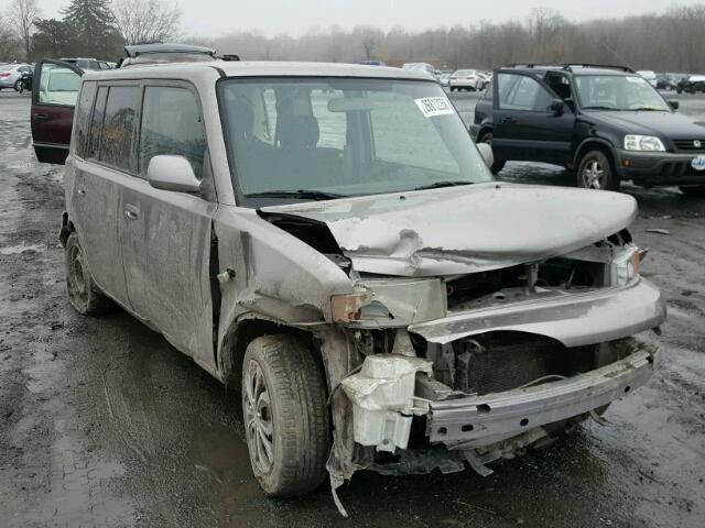 JTLKT324350209911 - 2005 TOYOTA SCION XB GRAY photo 1