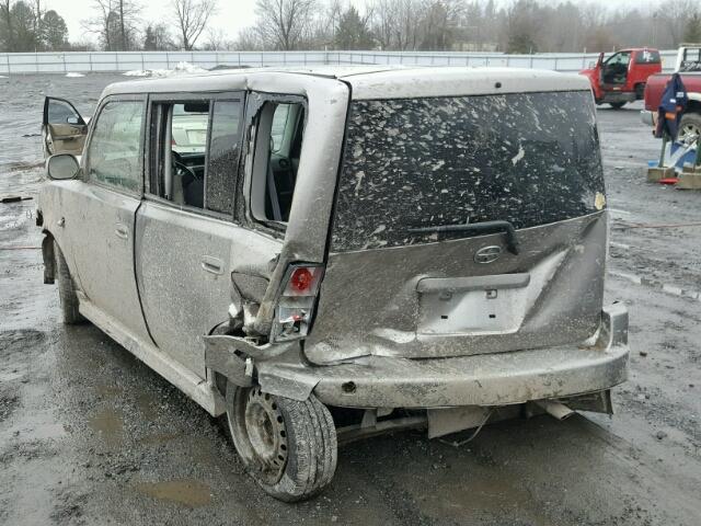 JTLKT324350209911 - 2005 TOYOTA SCION XB GRAY photo 3