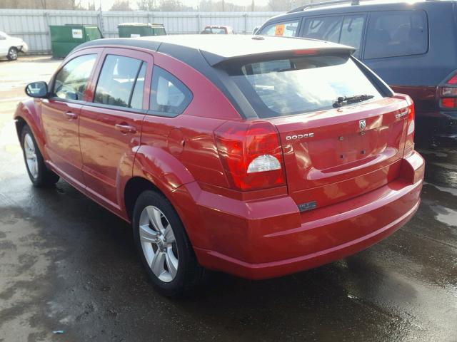 1C3CDWDA6CD527453 - 2012 DODGE CALIBER SX RED photo 3