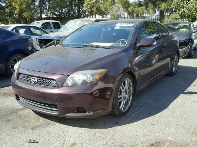 JTKDE3B79A0319244 - 2010 SCION TC BURGUNDY photo 2