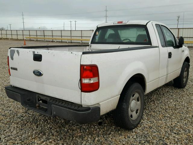 1FTRF122X7KC19668 - 2007 FORD F150 WHITE photo 4