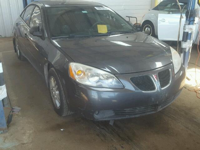 1G2ZG558X64289876 - 2006 PONTIAC G6 SE1 CHARCOAL photo 1