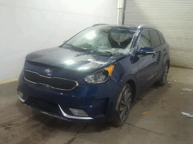 KNDCE3LC9H5049198 - 2017 KIA NIRO EX TO BLUE photo 2