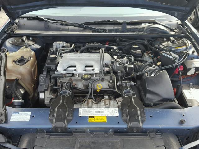 2G1WL52M3T1184933 - 1996 CHEVROLET LUMINA BLUE photo 7