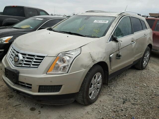 3GYFNBE36ES666610 - 2014 CADILLAC SRX LUXURY CREAM photo 2