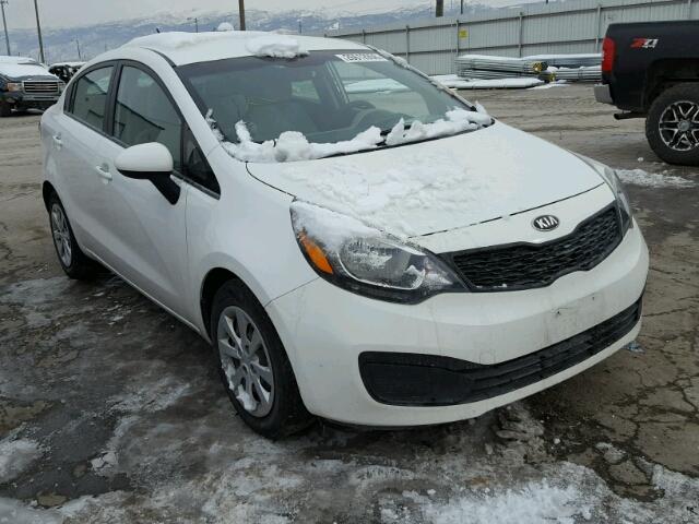 KNADM4A32D6262737 - 2013 KIA RIO LX Սպիտակ լուսանկար 1