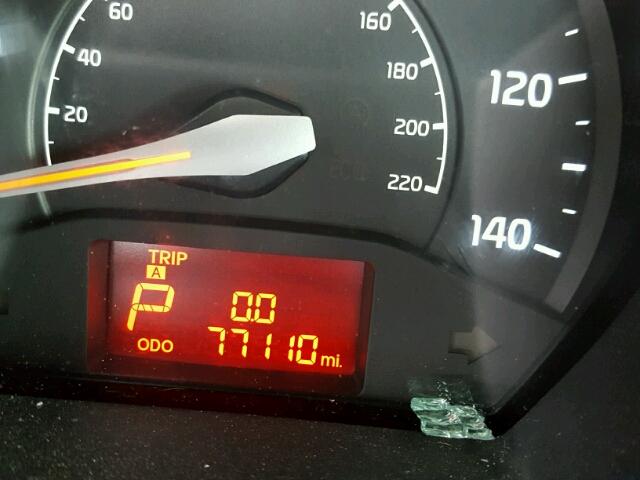 KNADM4A32D6262737 - 2013 KIA RIO LX Սպիտակ լուսանկար 8