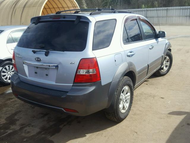 KNDJD736375689823 - 2007 KIA SORENTO EX SILVER photo 4