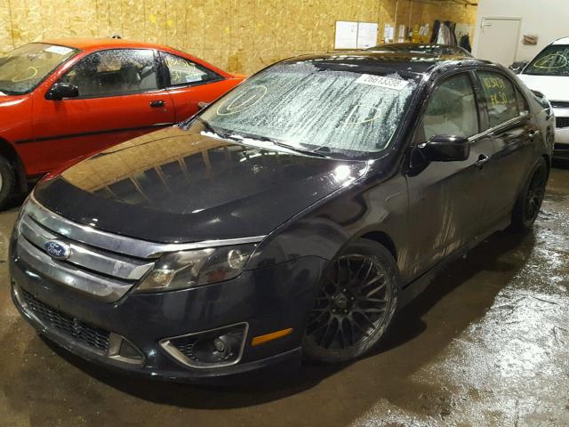 3FAHP0KC6BR233928 - 2011 FORD FUSION SPO BLACK photo 2