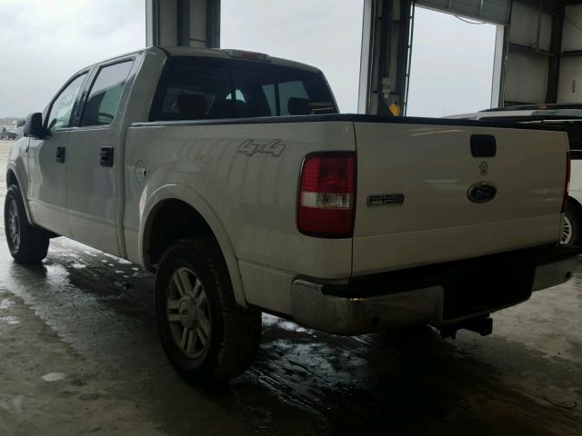 1FTPW14504KC63902 - 2004 FORD F150 SUPER WHITE photo 3