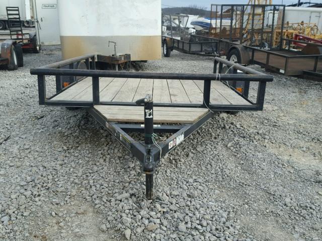 4YMUL0818FG066301 - 2015 UTILITY TRAILER BLACK photo 5