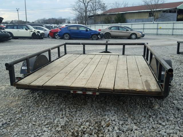 4YMUL0818FG066301 - 2015 UTILITY TRAILER BLACK photo 6