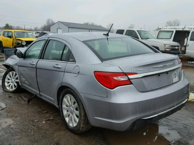 1C3CCBBB6DN601389 - 2013 CHRYSLER 200 TOURIN GRAY photo 3