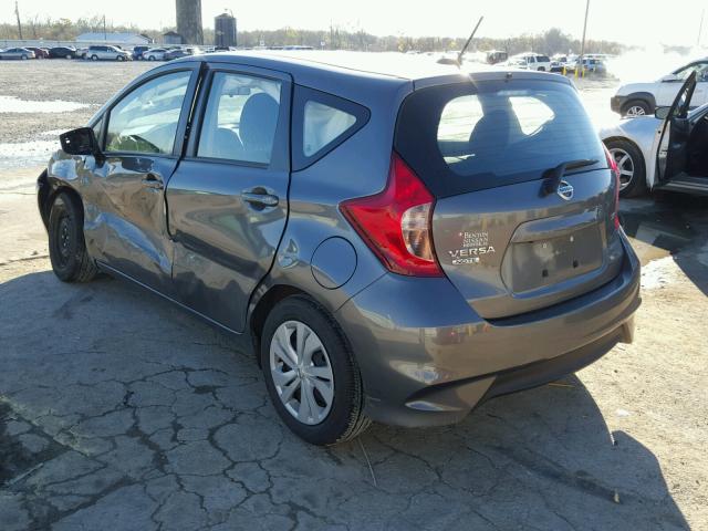 3N1CE2CP4HL371506 - 2017 NISSAN VERSA NOTE GRAY photo 3