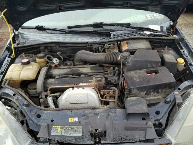 1FAFP34364W181867 - 2004 FORD FOCUS SE C BLUE photo 7