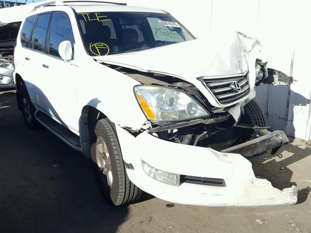 JTJBT20X080164799 - 2008 LEXUS GX 470 WHITE photo 1