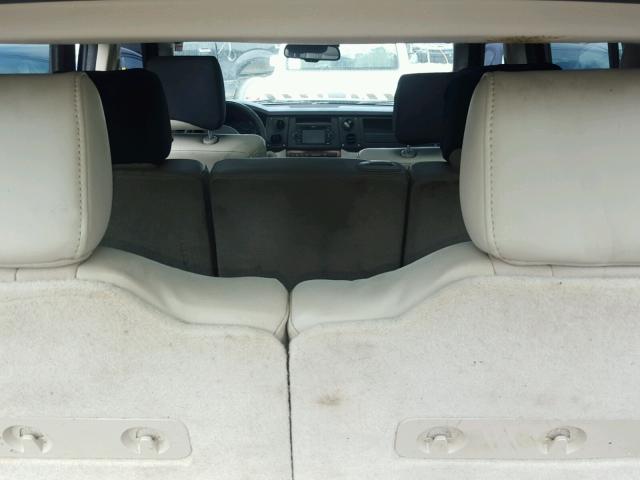 1J8HG58N76C295982 - 2006 JEEP COMMANDER BLACK photo 9